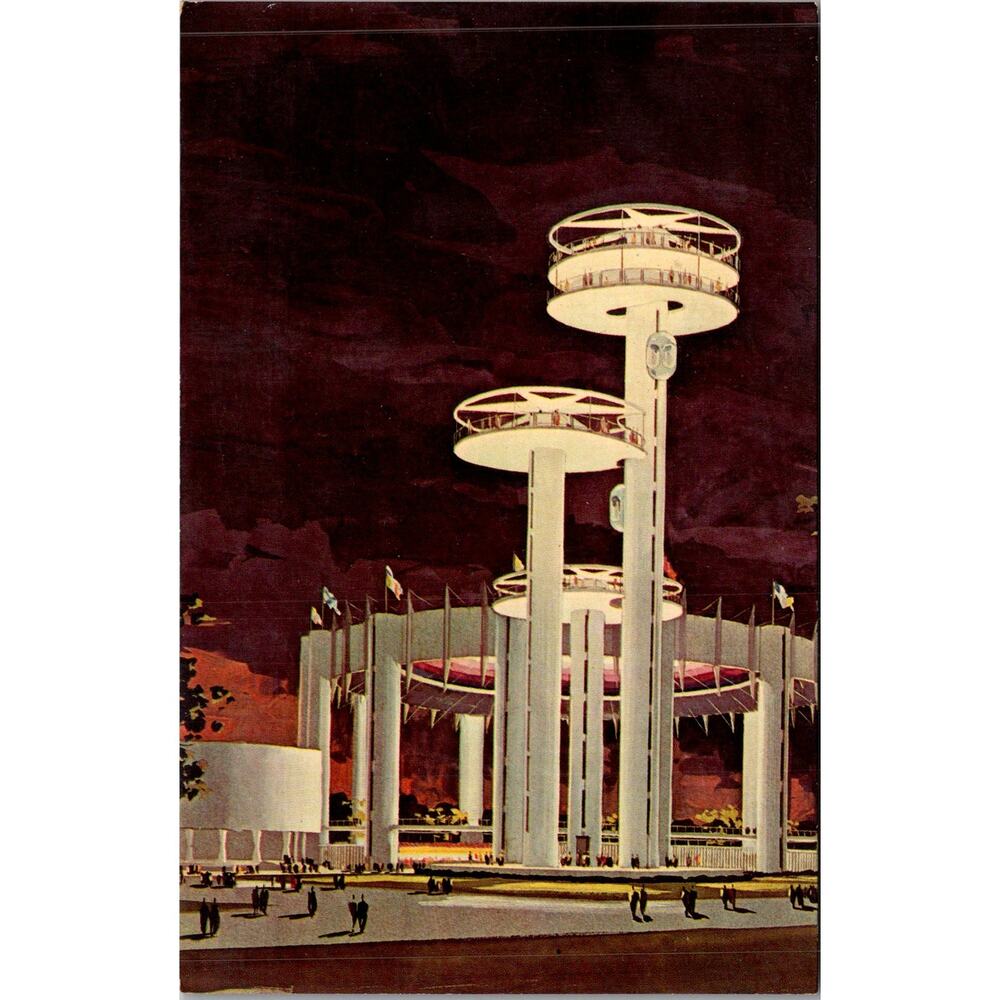 The New York State Exhibit New York World's Fair Vintage Postcard SP17-28